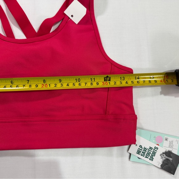 DSG Women's Racerback Compression Bra Watermelon Rouge Size Medium - Picture 11 of 12